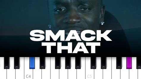 akon smack that midi piano