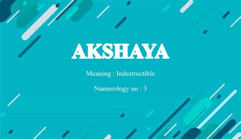 akshaya meaning in english