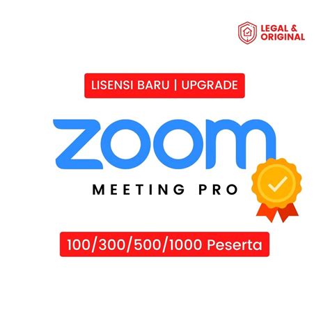 Jual Akun Zoom Pro Zoom Meeting Pro LisensiPro Zoom Pro Murah