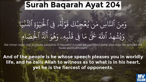 Al Baqarah Ayat 204: Menggugah Kebijaksanaan dalam Kehidupan Sehari-hari