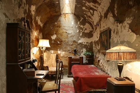 al capone's cell at eastern penitentiary