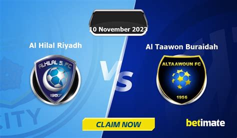 al hilal riyadh v al taawon sofascore