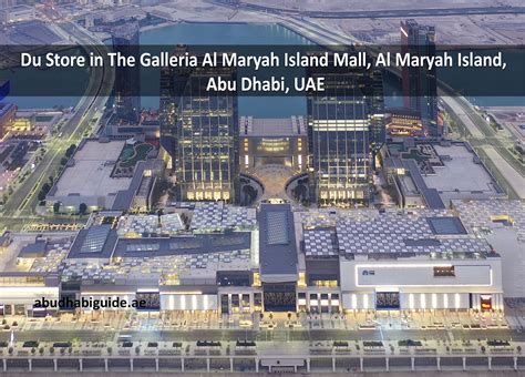 Al Maryah Island Postal Code