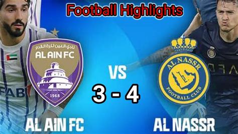 al nassr vs al ain penalty