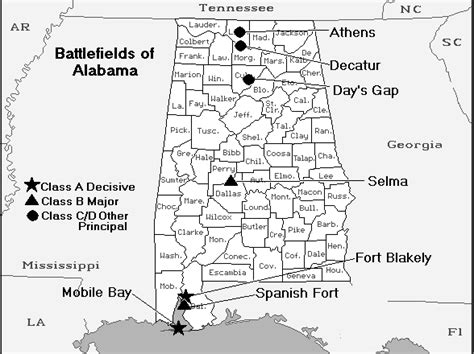 alabama civil war sites map