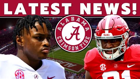 alabama football news update