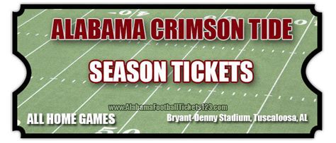 alabama football season tickets 2020