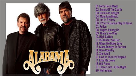 alabama greatest hits songs