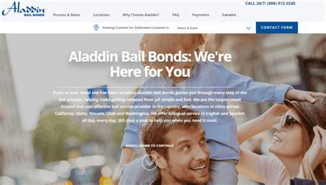 aladdin bail bonds login