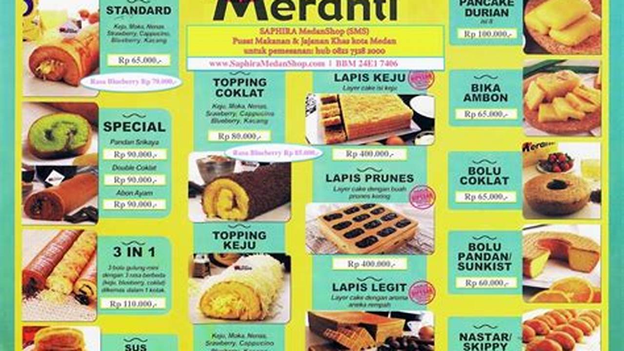 Temukan Surga Bolu Meranti di Medan: Alamat, Tips, dan Kisah Menarik