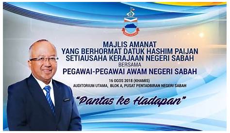 Jawatan Kosong Kerajaan di Kerajaan Negeri Sabah - 7 Ogos 2017