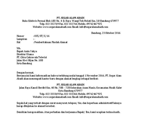alamat perusahaan