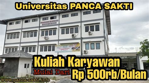 alamat universitas panca sakti bekasi