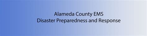 alameda county emergency response