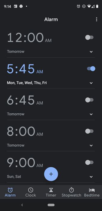 Alarm App Not Working