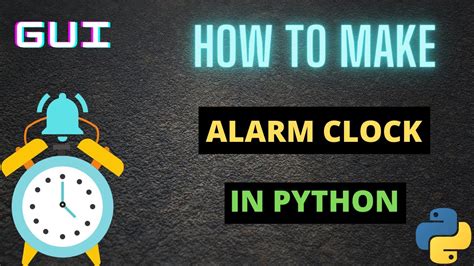 Alarm Clock Mini Project In Python