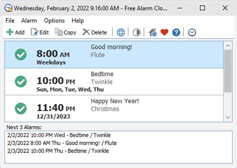 Alarm Clock Program Windows
