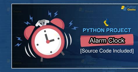 Alarm Clock Project In Python