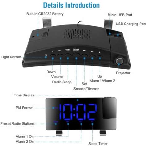 Alarm Clock Radio Function