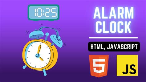Alarm Clock Using Html