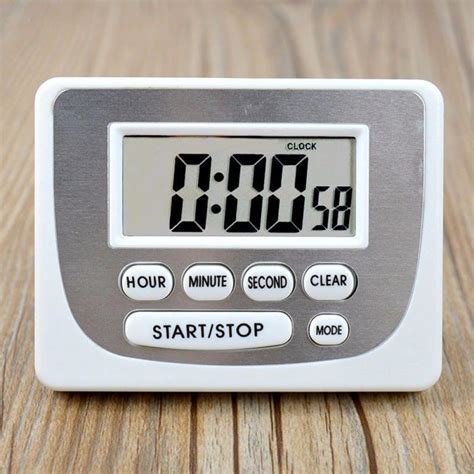 alarm clock with countdown timer