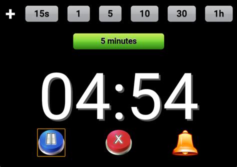 alarm clock with countdown timer app