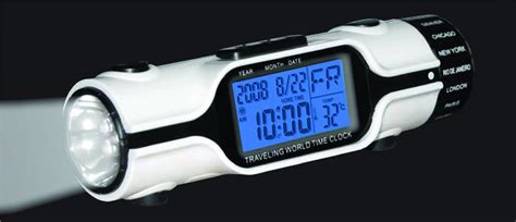 Alarm Clock With Flashlight