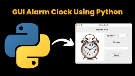 Alarm Clock With Gui Python Code