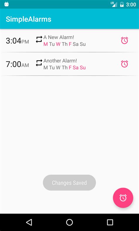 Alarm Github Android