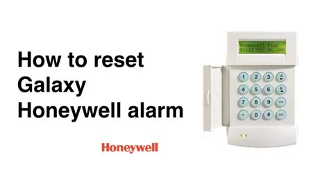 Alarm System Reset Password