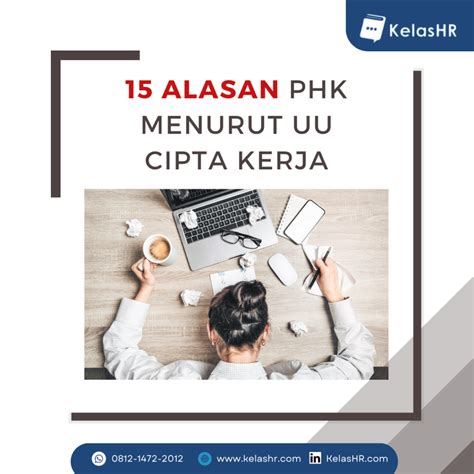 alasan phk menurut uu cipta kerja