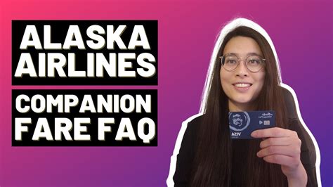 How to use the Alaska Airlines Visa Companion Fare The Points Guy