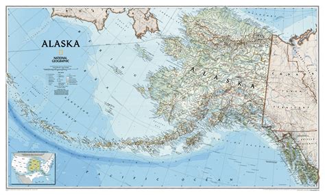 Alaska Map National Geographic