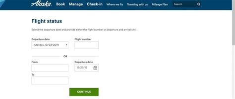 alaska airlines check in online status