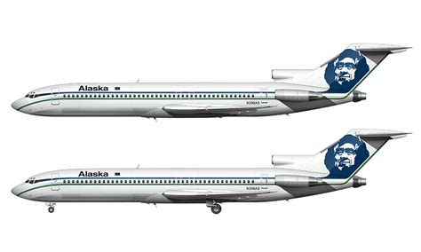 alaska airlines livery history