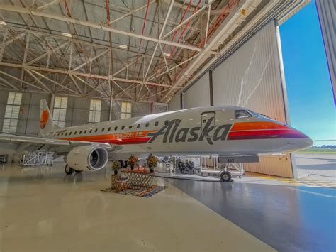 alaska airlines retro livery