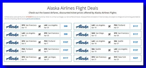 alaska airlines ticket cost