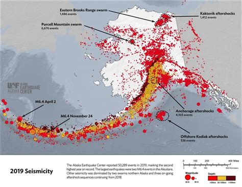 alaska earthquake map today