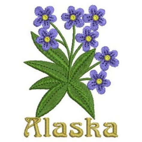 Alaska State Flower Printable