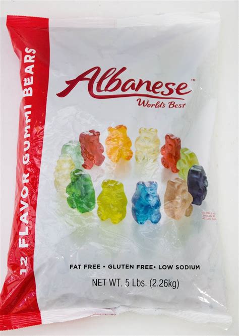 albanese gummy bears 5lb bag