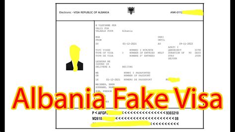 albania visa