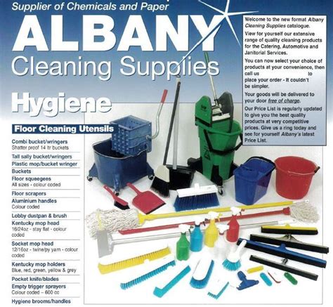 albany cleaning supplies