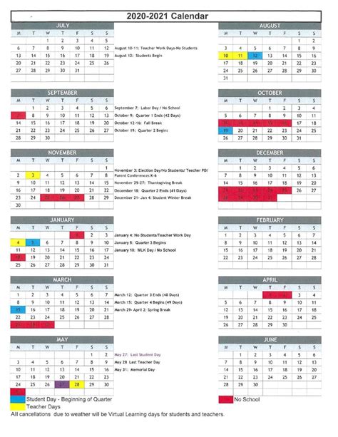 albany county school district calendar