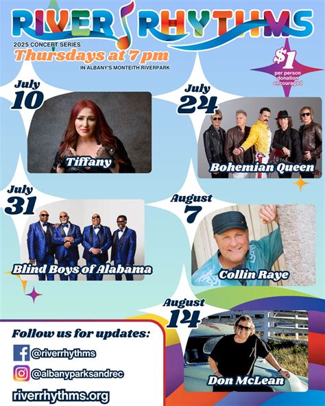 albany river rhythms 2025