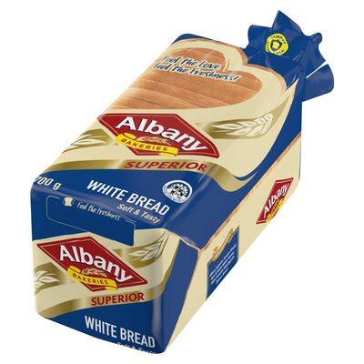 Albany White Bread Calories