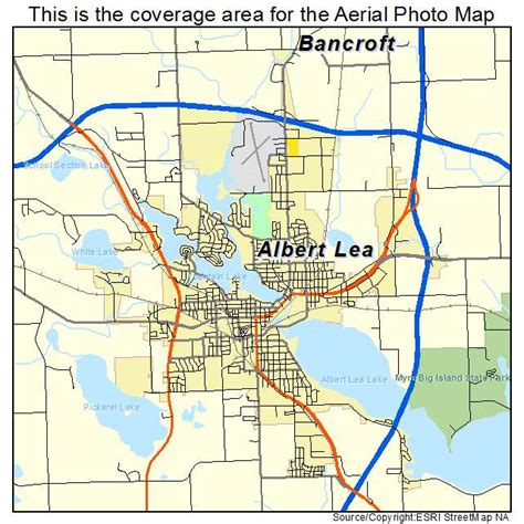 Ward map City of Albert Lea