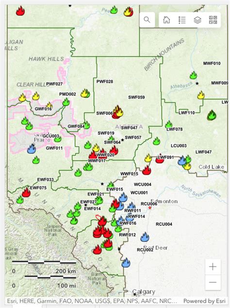 alberta canada fires update