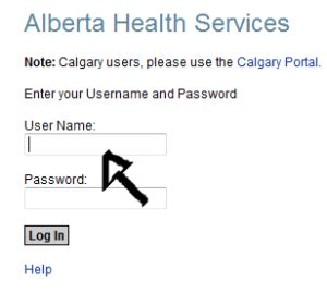 alberta health services login email