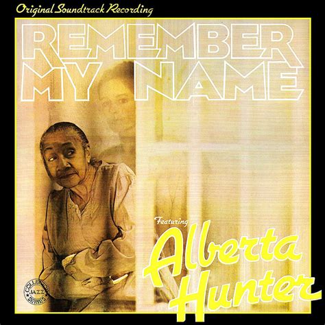 alberta hunter remember my name