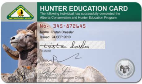 alberta hunters education course